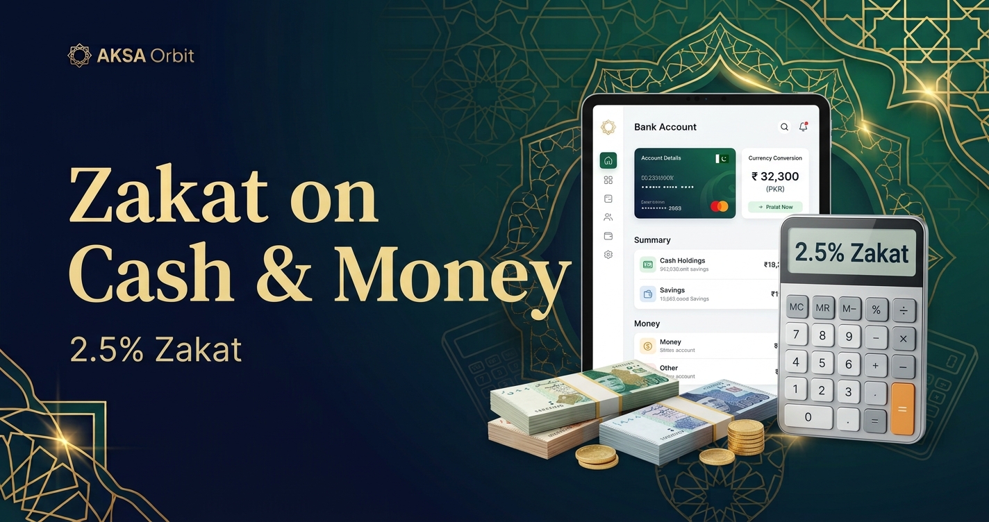 How to calculate Zakat on cash and money in Pakistan